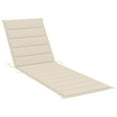 thumbnail image 5 of vidaXL Patio Lounge Chair Sunlounger Sunbed with Cushion Solid Acacia Wood, 5 of 96