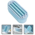 thumbnail image 1 of unbranded Foaming Soap Container with Brush for Dishes Shoes and Laundry in Sky Blue Plastic, 1 of 8