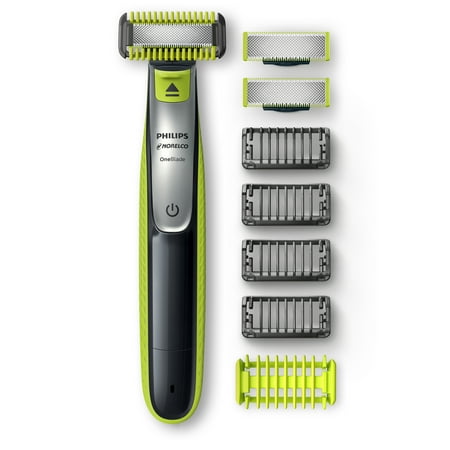 Philips Norelco OneBlade Face + Body Bonus Pack with Free Blade, QP2630/72