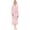 Pink, variant on Premium Womens Plush Soft Robe Fluffy, Warm, Fleece Sherpa Shaggy Bathrobe