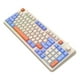 thumbnail image 4 of Teclado para juegos Sunnimix RGB con cable USB 94 Teclas Blanco azul, 4 of 8