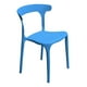 thumbnail image 2 of Silla Infantil Plástica Modelo ‘Curva’ Azul de 28x27x46.5 cm, Ergonómica, Ligera y Apilable, Ideal para Niños en Casa, Escuela, Guardería o Jardín, Fácil de Limpiar y Resistente, 2 of 5