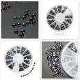 thumbnail image 5 of Jiaroswwei Colorful Shiny Nail Art Decoration Wheel Colorful Star DIY Manicure Accessory, 5 of 8