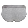 thumbnail image 3 of Calzoncillos de cintura baja para hombre, ropa interior sencilla y transpirable, pantalones cortos de bikini. Gray XL, 3 of 8