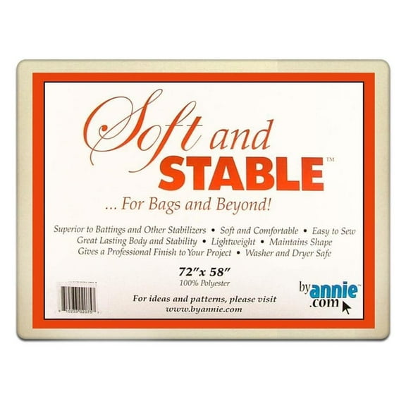 ByAnnie's Soft & Stable -White 72"X58"