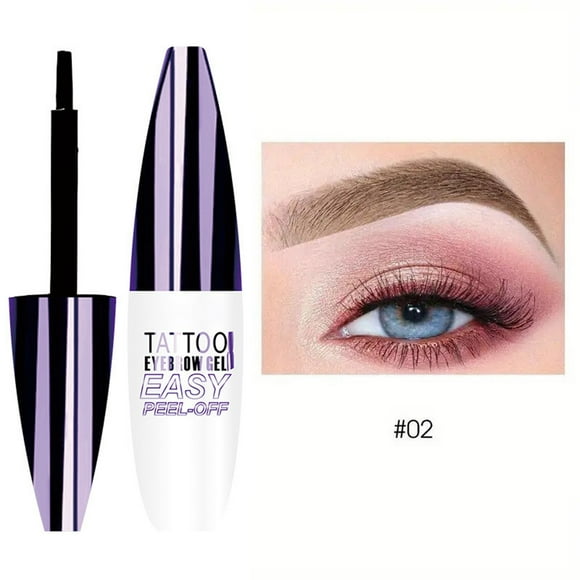 Peel Off Eyebrow Gel Semi Eyebrow Pencil and Sweat Proof Natural Long Lasting Eyebrow Gel
