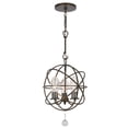 thumbnail image 4 of Crystorama Lighting - Three Light Outdoor Chandelier - Outdoor Chandelier -, 4 of 6