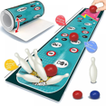 thumbnail image 1 of Tabletop Games Bowling And Curling Set Fun Toys Gifts For Kids, 1 of 3