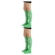 thumbnail image 2 of Qarigey 1 par de calcetines a rayas hasta la rodilla de arcoíris, elasticidad, transpirabilidad, apariencia de moda cómoda, calcetín antideslizante, Type3 NO3 Qarigey CBP288707, 2 of 6