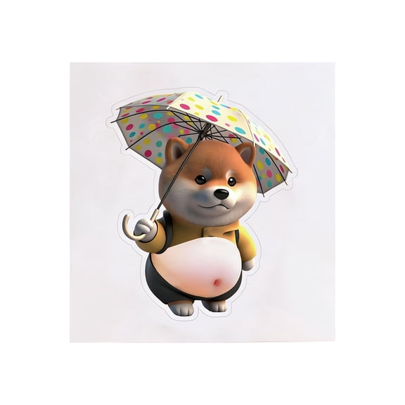 Cartoon Squishy Sticker Gift Set Trendy Stress Reliever Decoration for Laptop Phone Case 3D Sensory Decompression Decal