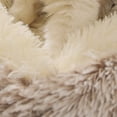 thumbnail image 2 of Cama Suave Para Cachorros Suave felpa cama para mascotas perrera invierno cálido perro cachorro dormir cojín (café S) Wdftyju Libre de BPA, 2 of 4