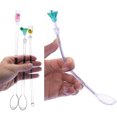 10Pcs Acrylic Swizzle Mixing Sticks Cocktail Drink Stirring Sticks