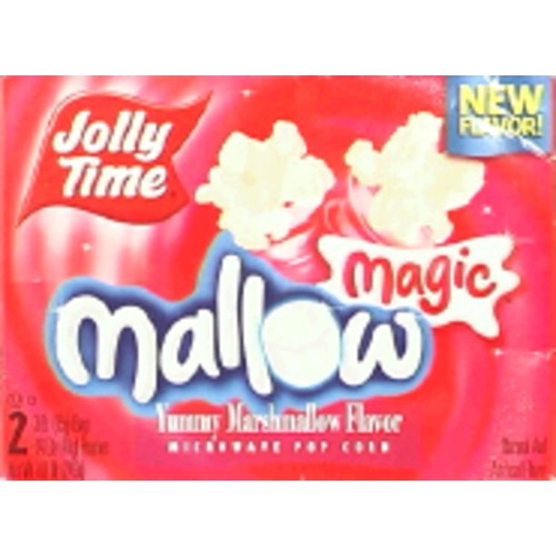Jolly Time Mallow Magic Marshmallow Flavor Microwave Popcorn Walmart