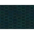 thumbnail image 1 of Ahgly Company Machine Washable Indoor Rectangle Transitional Night Black Area Rugs, 2' x 4', 1 of 7