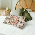 thumbnail image 2 of Boho Orange Throw Pillow Cover 12x20 Inches Carpet Pattern Antique Ethnic Decorative Pillow Cases Home Decor Square Pillowcase, 2 of 6