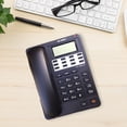 thumbnail image 1 of corded businESS phone corded telephone standard black, 1 of 7
