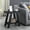 Black, variant on Two-Tone Wood Shelf Table / In Dining Room / Storage Under Table