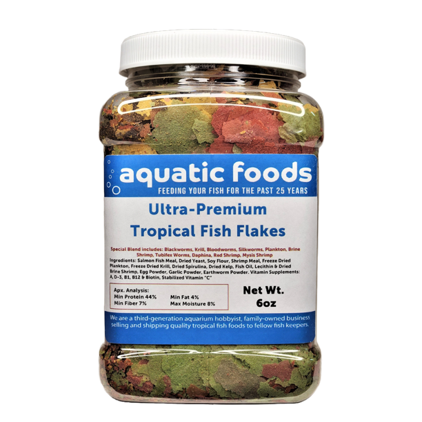 UltraPremium Special Blend of Tropical Fish Flakes for All Tropicals
