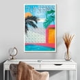 thumbnail image 2 of Elephant Stock Palm Springs California Wall Art - Vertical Canvas Wall Art - Living Room Wall Decor - Places Canvas - Blue And White Decor - 20" x 30", 2 of 8