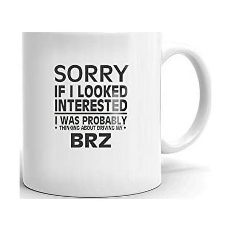 

Thinking about my BRZ Driver Coffee Tea Ceramic Mug Office Work Cup Gift 11oz