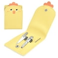 thumbnail image 3 of Manicure Kit 5Pcs/Set Stainless Steel Nail Clipper Set Portable Manicure Kit Nail File Eyebrow Trimming Clip3418B Duck, 3 of 8
