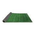 thumbnail image 2 of Ahgly Company Indoor Rectangle Abstract Emerald Green Contemporary Area Rugs, 2' x 5', 2 of 4