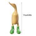 thumbnail image 3 of geerera Duck with Rain Boots Garden Statue, Waterproof Outdoor Decor, Whimsical Puddle Duck Figurine with Spotted Wellies, Suitable for Yard, Patio, Indoor Decor, 3 of 6