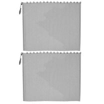 ETHZZLE Grey Metal Fireplace Screen Guard for Enhanced Fireplace Safety and by Ethzzle