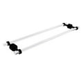 thumbnail image 7 of Pacific Beach Collection Back to Back Shower Door Towel Bar with Dotted Accents - Unlacquered Brass / 30 Inch, 7 of 7