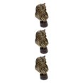 thumbnail image 3 of Cateissary Artificial Owl Bird Feather Realistic Taxidermy Brown Decor Garden #4 Home Type1 NO1, 3 of 6