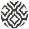 thumbnail image 2 of Ladole Rugs Dark Grey White Indoor Solid Plain Shag Soft Area Rug Mat Carpet Runner for Living Bed room Entry way Patio Small Medium Large Non Slip Skid Size 3x5. 4x6 5 x 8 7 x 10 9 by 12 11 feet ft, 2 of 4