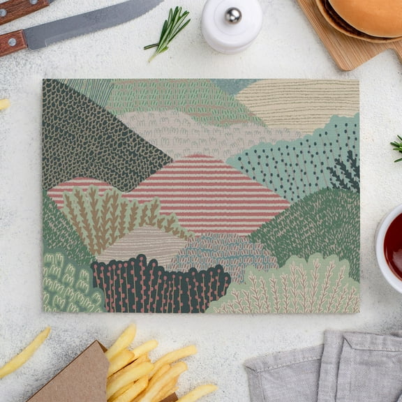 Place Mats Set,Decorative Table Place Mats For For In Door Dinning,Heat Insulation Stain Resistant Table Mats(Boho Pattern)