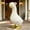 1 - White, variant on Aurorax Fall Porch Goose Outfit 23"/19 inch/17in,Goose Clothes for Cement Goose Porch Goose,White All the Season Sheep Porch Goose Accessories for Garden Lawn Harvest Decor for Home