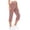Pink, variant on Cagogo Women Capri Pants High Waisted with Pockets Solid Casual Regular Fit Cropped Trousers for Summer Beach Work Lounge Flowy Palazzo, Khaki L