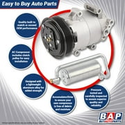 لـ Ford Focus 2.0L 2012 2013 2014 AC Compressor w / A / C Drier - Buyautoparts