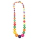 thumbnail image 1 of Collar de cuentas de colores estilo bohemio para mujer, cadena para el cuello, joyería para el cuello de niña., 1 of 8