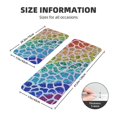 thumbnail image 2 of Honeii Rainbow Glitter Print Kitchen Mat [2 PCS] for Floor, Waterproof Non-Slip Rugs, Kitchen Decor,Standing Mat for Floor,Office, Sink, Laundry, 2 of 6