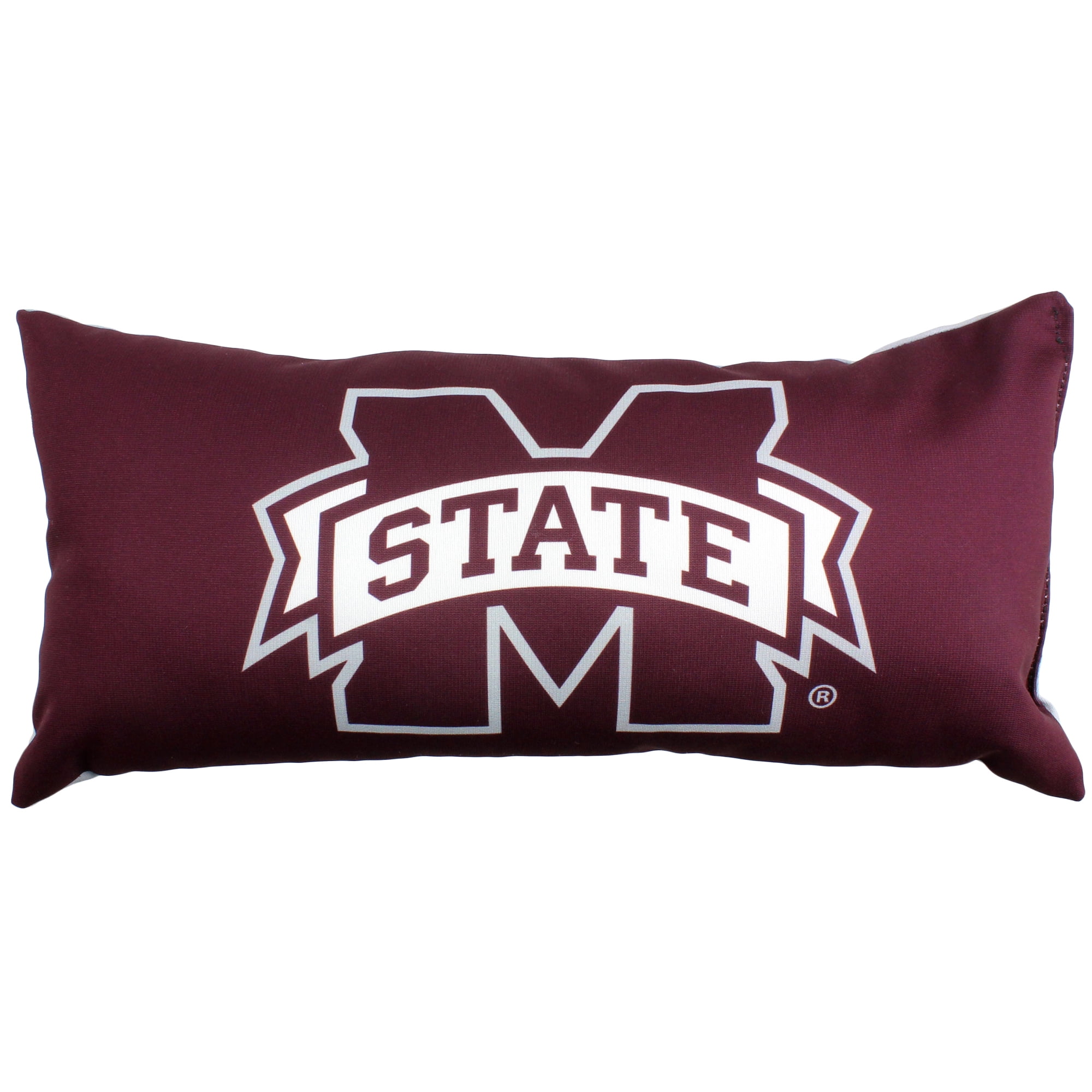 College Covers 16" x 6" Mississippi State Bulldogs Polyester Bolster Pillow