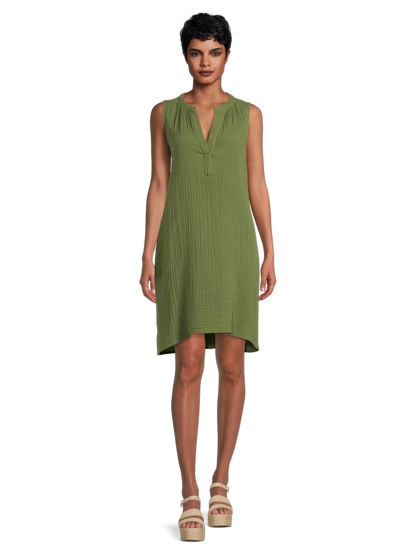 white christmas dresses The T-Shirt Dress in Tomato Textured Cotton Tomato Textured Cotton / 2023SP495 TTC / 2