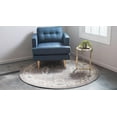 thumbnail image 4 of Unique Loom Salzburg Collection Area Rug (8' Round Gray/Beige), 4 of 6