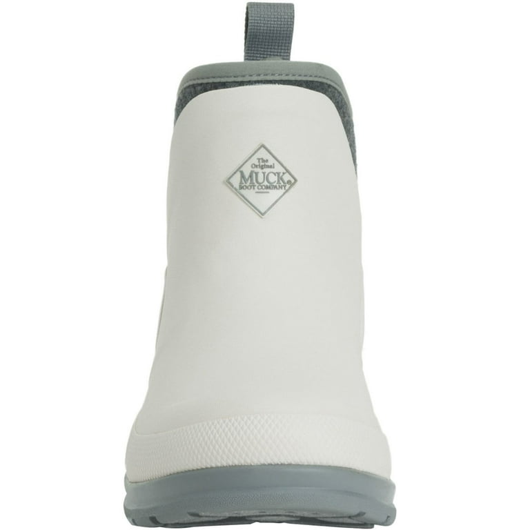 Muck Women s Muck Originals Ankle White Gray Wool