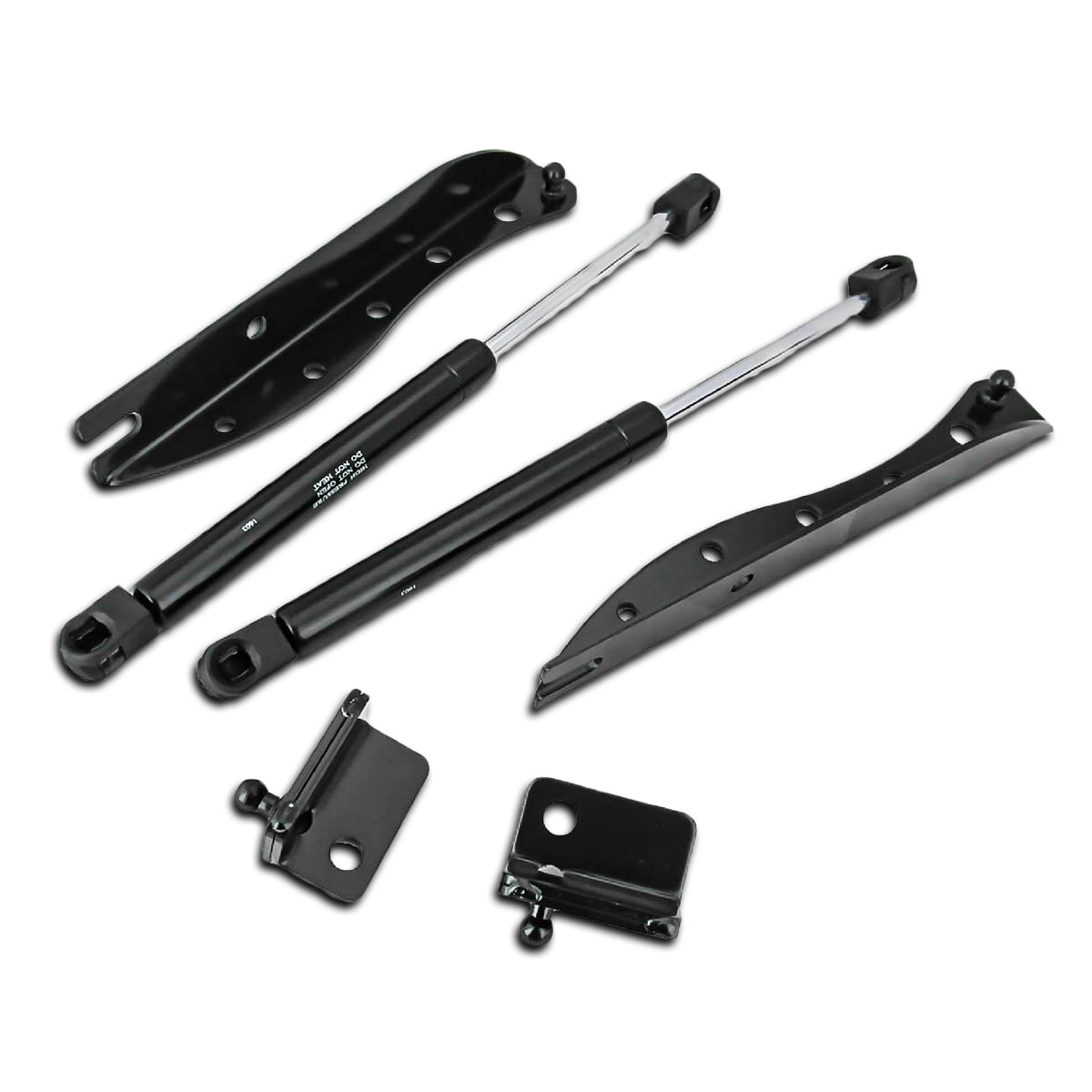 Fits 20052013 Mustang Front Cover Hood Struts Lift Kit Pair Black