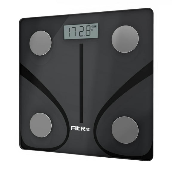 FitRx Smart Scale, Bluetooth Digital Scale for Body Weight, BMI, and More with App Control