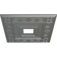 thumbnail image 3 of Ekena Millwork 18"W x 18"H x 3 1/2"ID x 1 1/8"P Eris Ceiling Medallion (Fits Canopies up to 9 7/8"), Hand-Painted Silver, 3 of 5