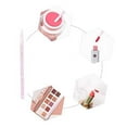 thumbnail image 3 of Granjero Gordo 200 pinceles de cristal desechables para labios, lápiz labial, aplicador de pinceles para sombras de ojos, herramientas cosméticas, color transparente, 3 of 3