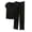 Black, variant on Jamicy Summer Lounge Sets for Women 2 Piece Short Sleeve Crewneck Cute Tops and Wide Leg Pants with Pockets Home Wear Set