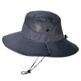 thumbnail image 1 of Un sombrero plegable para deportes al aire libre, montañismo, visera de pesca, sombrero transpirable para el sol, sombrero de pescador, 1 of 5
