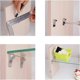 thumbnail image 4 of Glass Shelf Bracket, 12 Pcs Zinc Alloy Polished Chrome Right Angle Shelf Support Fixing Clip With Suction Cup, 4 of 5