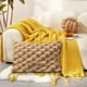 thumbnail image 4 of Funda de almohada lumbar de terciopelo con diseño de copos de nieve (30 x 50 cm) | Funda de cojín acolchada suave para sofá de oficina | Cojín de noche con cremallera oculta | Funda de almohada decor, 4 of 5