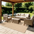 thumbnail image 5 of Koeckritz Rugs Interlace Indoor/Outdoor Chestnut Area Rug, 2' x 5', 5 of 7